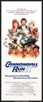 The Cannonball Run 2 (1984) Original Insert Movie Poster - Original Film  Art - Vintage Movie Posters