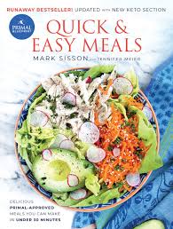 It stresses that people eat raw, minimally processed foods, such as fruits, vegetables, certain oils. Primal Blueprint Quick And Easy Meals Delicious Primal Approved Meals You Can Make In Under 30 Minutes Primal Blueprint Series Meier Jennifer Sisson Mark 9780982207741 Amazon Com Books