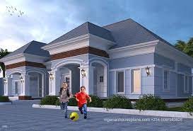 3 bedroom bungalows and ; 2 Bedroom Semi Detached Bungalow Ref 2015 Nigerianhouseplans