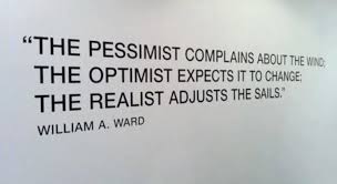 The Story Of The Pessimist The Optimist And The Realist Mark Berger Training Mark Berger Training