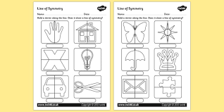 Word problems on simple equations. Lines Of Symmetry Worksheet Mirror Symmetry Activity