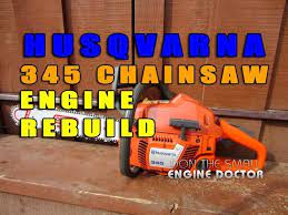 We assemble in the reverse order. Chainsaw Top End Rebuild Husqvarna 345 Youtube
