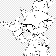 Download and print free sonic generations knuckles angry coloring pages. Blaze The Cat Sonic Generations Sphynx Cat Drawing Russian Blue Blaze Angle White Png Pngegg
