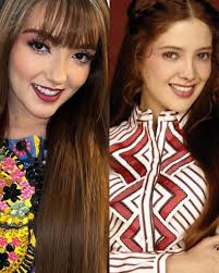 Dicen que la actriz y cantante #ElaineHaro y la talentosa actriz Adela  Noriega son igualitas #LRDE 💜 😍 #ElaineHaro #AdelaNoriega