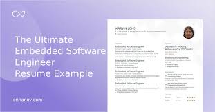 This software engineer cv example shows you some of the ways you can communicate this. Download Embedded Software Engineer Resume Example For 2021 Enhancv Com