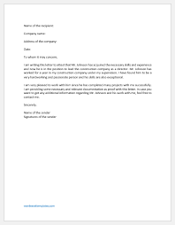 Don't write an employment contract from scratch. Attestation Letter Format With Example Word Excel Templates