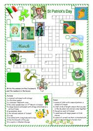 Maybe you would like to learn more about one of these? St Patrick S Day Crossword English Esl Worksheets For Distance Learning And Physical Classrooms