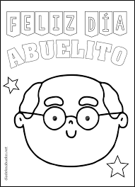 Mandalas de unicornios para colorear, descargar e imprimir. Dia De Los Abuelos Para Colorear Feliz Dia De Los Abuelos