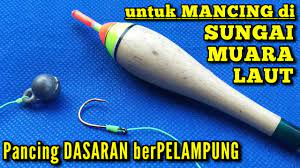 Promo khusus pengguna baru di aplikasi tokopedia! Rangkaian Pancing Dasaran Menggunakan Pelampung Untuk Sungai Muara Laut Youtube
