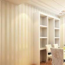 See more ideas about striped wallpaper, wallpaper, colorful backgrounds. Modern Elegant Strip Wallpaper Creamy White Beige Stripe Wallpapers Roll Living Room Bedroom 3d Wall Papers Home Decor Ze136 Wallpapers Aliexpress