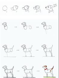 Über 7 millionen englischsprachige bücher. 20 Easy Dog Drawings Step By Step Do It Before Me