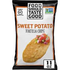 Tostitos® baked scoops!® tortilla chips. Food Should Taste Good Sweet Potato Tortilla Chips Gluten Free 11 Oz Instacart