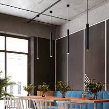The most common hanging kitchen light material is metal. Aliexpress Fixture Tube White Pendant Light Kitchen Kitchen Long Stores Mini Adjustable Lights For Bad Led Hanging Length 30mm Office Pendant Black Lights