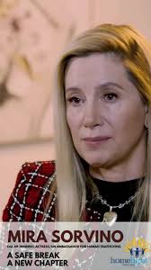 When all someone has known is abuse, a safe break is the first step toward  a new chapter. UN Ambassador for Human Trafficking Mira Sorvino reflects