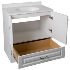 Glacier Bay Lancaster 30 In Vanity In White With Alpine Vanity Top In White Lc30p2com Wh The Hom Marble Vanity Tops Cultured Marble Vanity Top Marble Vanity