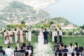 Symbolic Ceremony Setting For A Magical Wedding In Ravello At The Wagner Garden Of The Belmond Hotel Caruso Over Amalfi Coast Wedding Magical Wedding Instagram