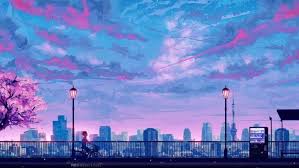 Anime, chill out, anime girls, night. Background Lofi Hip Hop Wallpaper