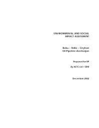 Campuses reopen to the public beginning july 6. Https Www Bp Com Content Dam Bp Country Sites En Az Azerbaijan Home Pdfs Esias Btc Btc Esia Azerbaijan Main Part Pdf