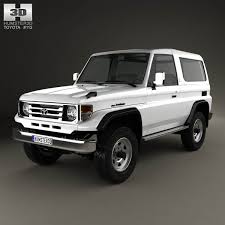 Each series has a few distinctive features. 3d Model Of Toyota Land Cruiser J70 3 Door 1990 Toyota Land Cruiser Land Cruiser Land Cruiser 70 Series