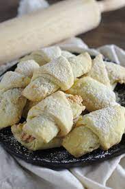 Traditional Hungarian Kifli Cookies Mildly Meandering Recipe Hungarian Cookies Hungarian Desserts Recipes
