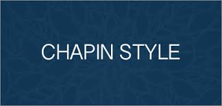 About — Chapin Style