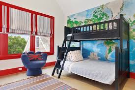 In this boy's bedroom designed by barry dixon, the various prints bring intrigue to the calming blue tones used throughout. A Bedroom Your Child Won T Outgrow The New York Times