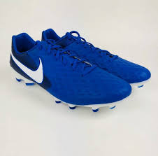 Nike Tiempo Legend 8 Pro Fg Soccer Cleats Size 10 5 At6133 414 Blue And White Ships Next Business Day Soccer Cleats Cleats Soccer