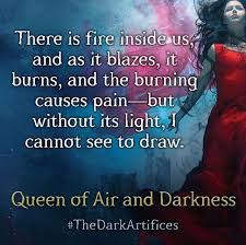 Queen Of Air And Darkness By Cassandra Clare The Dark Artifices Shadowhunter Quotes Cassandra Clare Books