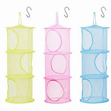 The rooms are tiny, most times. Zoomsky 3pcs Hanging Mesh Storage Basket Foldable Space Saving Toy Organizer With 3pcs S Hooks For Kids Room Bathroom Wall Balcony Wardrobe