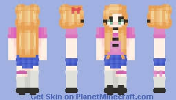 She inherited blonde hair by her paternal grandmother. Elizabeth Afton Sister Location Minecraft Skin