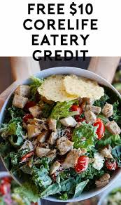 Free 10 Corelife Eatery Credit Yo Free Samples