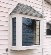 Large bay windows can become the centerpiece of a room with a properly designed window seat on the inside. Bay World Manufacturing Photo Gallery Home Exterior Makeover Bay Window House Exterior