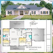 Pin On House Design The floor plan opens to a foyer with coat closet and a dining space defined by columns and a tray ceiling.