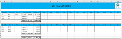 Keep track of your payments with this excel invoice tracker template. Kostenloses Monthly Payment Schedule In Excel