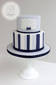 Man Handsome Man Birthday Cake Designs For Adults Blue And Navy Stripe Male Birthday Cake Bolo De Aniversario Adulto Bolo Bolos De Aniversario