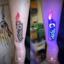 This depends on the size of your tattoo. Best And Safe Uv Ink Black Light Tattoo Ink Come From Usa Glow Bright Under The Blacklight 30ml Buy Glow In The Dark Ink Black Light Tattoo Ink Uv Tattoo Ink Product On