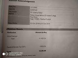 Why my health insurance premiums are increasing 56 next year. Religare Health Insurance Care Smart Select
