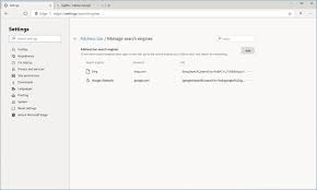Mar 15, 2020 · while edge is based on google's chromium platform, the company has added its own tweaks, features and bing as the default search engine for searches from the address bar and search bar on the. Use Google As Default Search Engine In Chromium Based Microsoft Edge