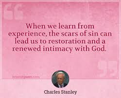 When we learn from experience, the scars of sin can l... #1