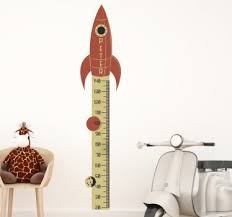 Wall decorations for home sticker charts spaceship launch. Rocket Stickers Tenstickers