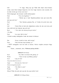 Aljabar naskah karya zak sorga. Teks Comedy Drama Untuk 5 Orang 3 Cowok 2 Cewek My First Jugem
