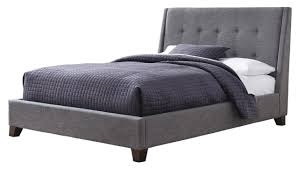 Ladenzeile.de has been visited by 10k+ users in the past month Palliser Furniture Ballard King Upholstered Shelter Bed In Dark Gray 911 951kk