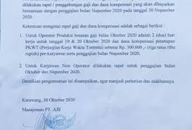 The province of west java and dki jakarta, and covers east jakarta, bekasi, karawang, purwakarta, subang, indramayu. Pt Anugrah Jaya Sedaya Fiktif Berita Indonesia News