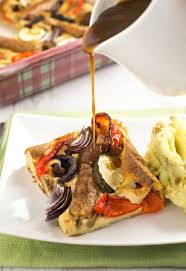 Coat the bottom and sides of an 8x12 or 9x9 ceramic or metal casserole dish with vegetable oil. Vegetable Toad In The Hole Easy Cheesy Vegetarian
