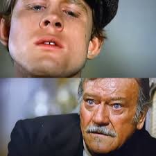 Iconic scene of recognition of adulthood