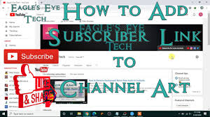 If there's an action you want visitors to take (like, say, slamming that subscribe button), why not include it in your banner? How To Add Subscribe Link To Youtube Channel Art Include A Subscribe Button In Your Channel Art Youtube
