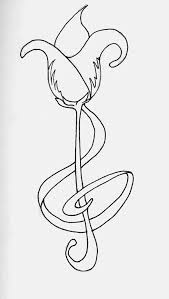 Seuss inspired coloring page to help my students practice reading treble clef space notes in lessons this week. Tulip Treble Clef Coloring Page Netart