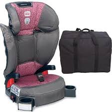 Britax Parkway Sgl Booster Seat With A Car Seat Travel Bag Club Pink More Info Could Be Found At Th Car Seat Travel Bag Car Seats Baby Car Seats