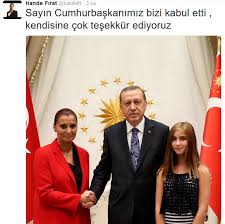 Karar eşine açtığı davayı ilk celsede kazanarak boşanmıştı. Hande Firat Cumhurbaskani Erdogan I Ziyaret Etti