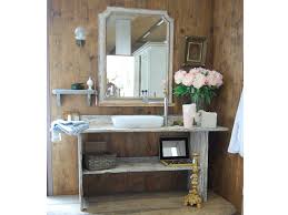 floor standing wooden vanity unit thym
